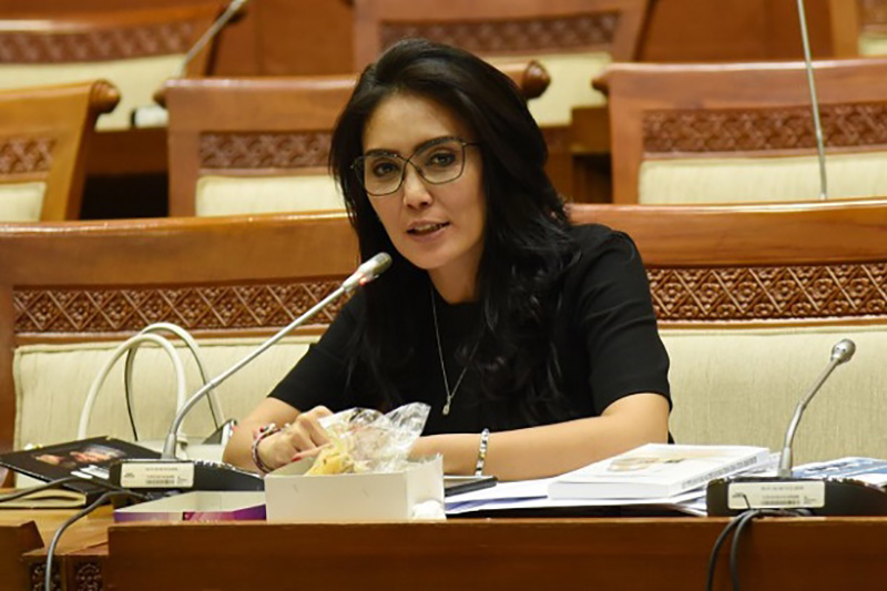 Anggota Komisi VI DPR RI Rieke Diah Pitaloka.